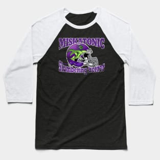 Miskatonic University Football Baseball T-Shirt